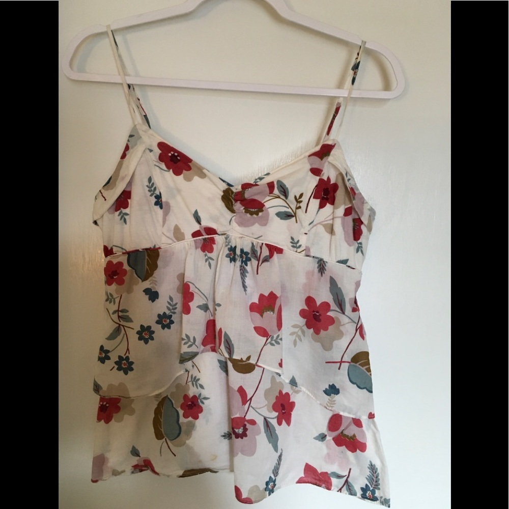 Floral American Eagle tank